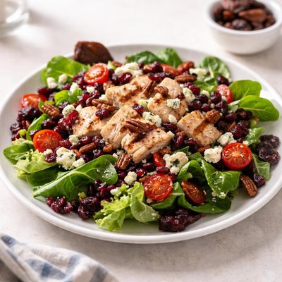 Cranberry blue cheese salad from culvers