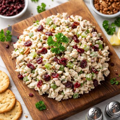 Cranberry chicken salad