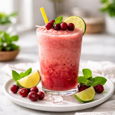 Cranberry mai tai smoothie