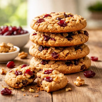 Cranberry walnut cookie