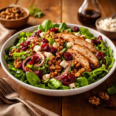 Cranberry walnut salad