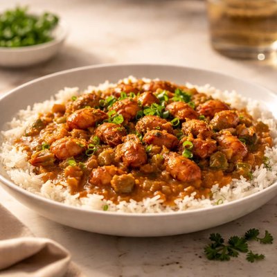 Crawfish etouffee
