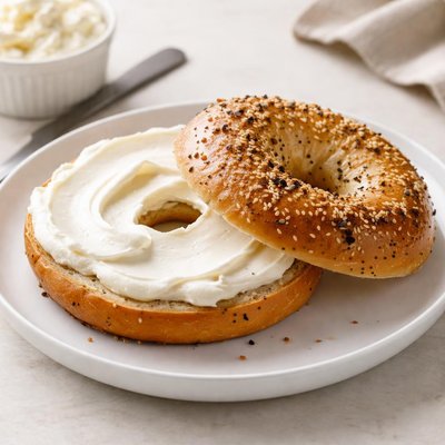 Cream cheese bagal