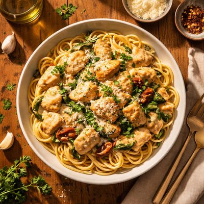 Cream cheese chicken sauce