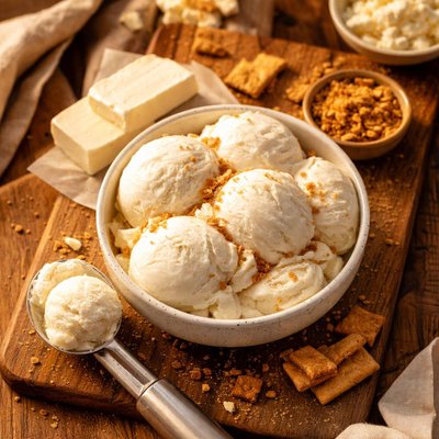 Cream cheese ice cream