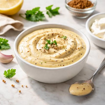 Cream cheese mustard sauce