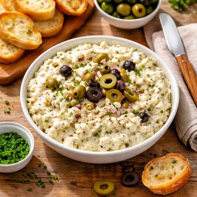 Cream cheese olive spread