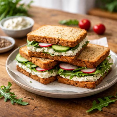 Cream cheese sandwich gluten free