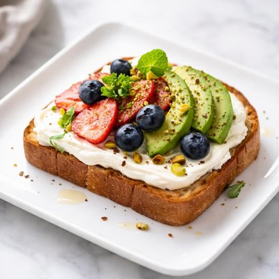 Cream cheese toast