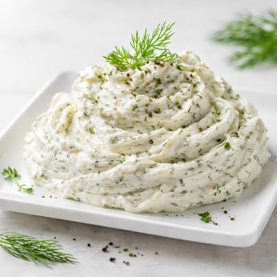 Cream cheese with dill