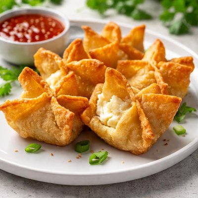 Cream cheese wonton