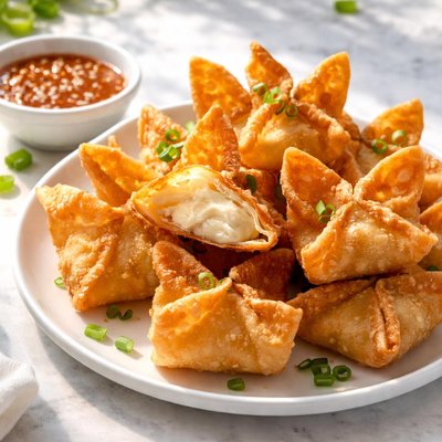 Cream cheese wontons