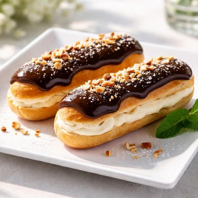 Cream eclair
