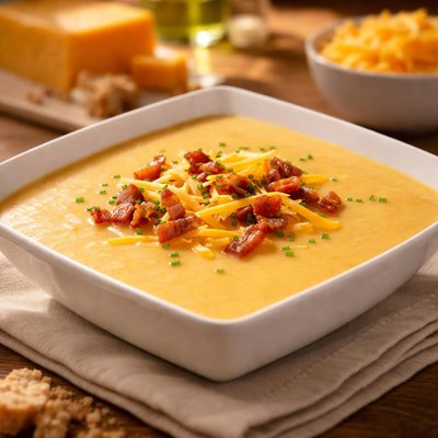 Cream of cheddar soup