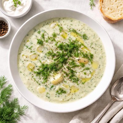 Cream of dill soup