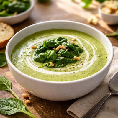 Cream of spinach