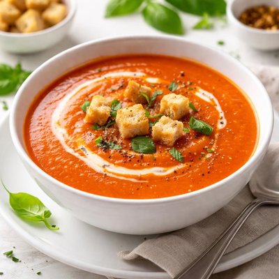 Cream of tomato soup