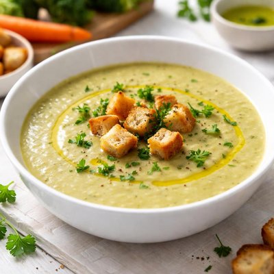 Cream of vegetable soup