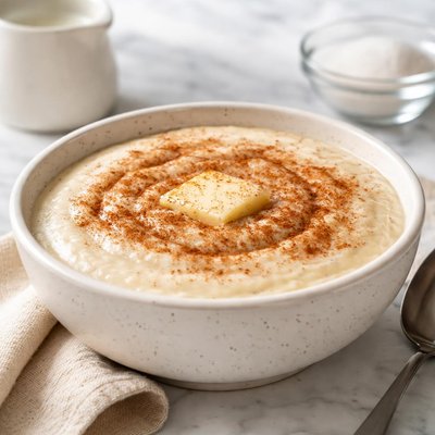 Cream of wheat with cinnamon