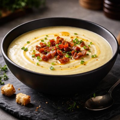 Cream potato soup