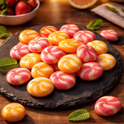 Cream saver hard candy