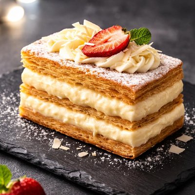 Cream slice