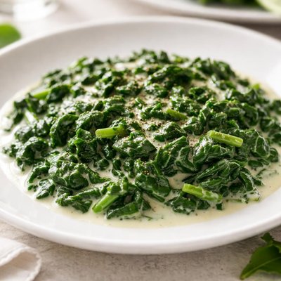 Cream spinach