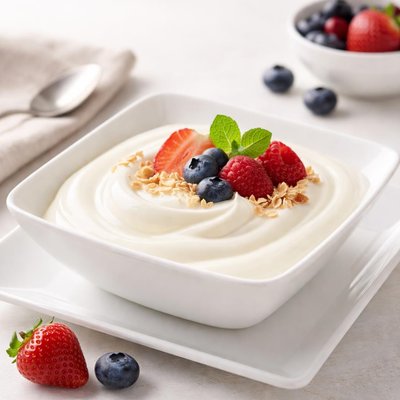 Cream yoghurt
