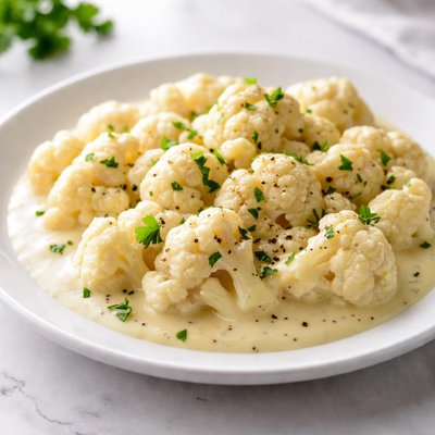 Creamed cauliflower