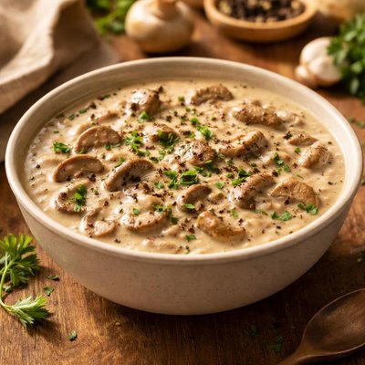 Creamy alfungi sauce