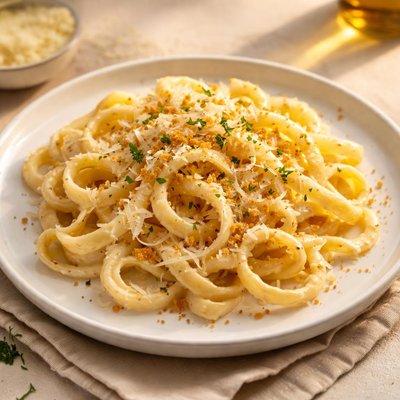 Creamy and cheesy pasta