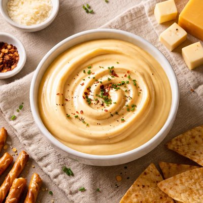 Creamy cheese dipping sauce