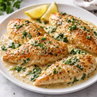 Creamy chicken breast