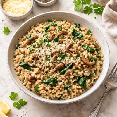 Creamy farro