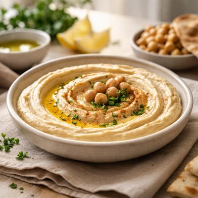Creamy hummus