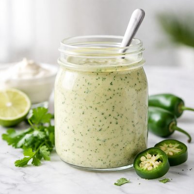 Creamy jalapeno dressing
