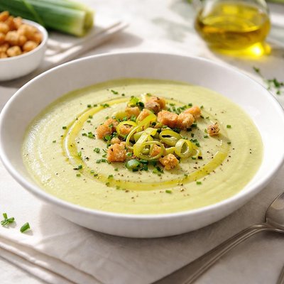 Creamy leak soup