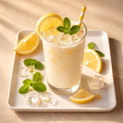 Creamy lemonade