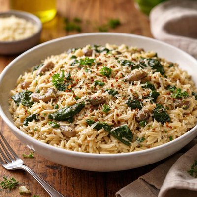 Creamy orzo