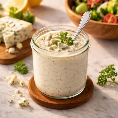 Creamy roquefort dressing