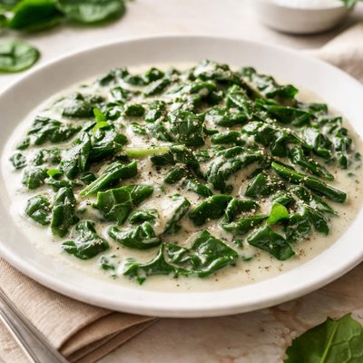 Creamy spinach