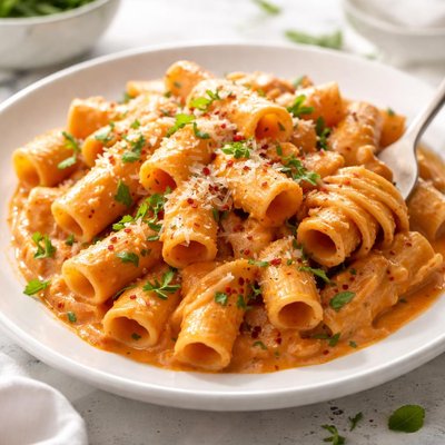 Creamy tomato pasta