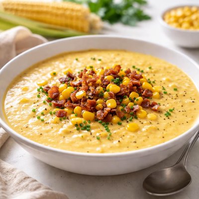 Creme de milho verde