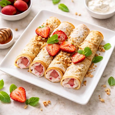 Crepe roll