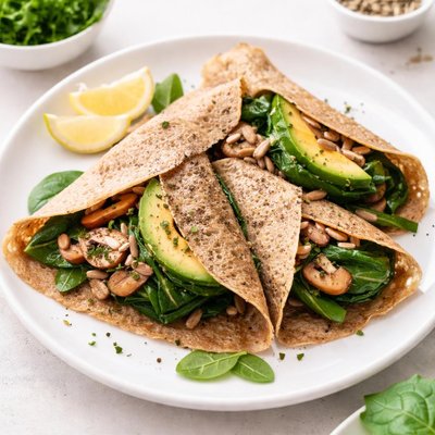 Crepes bretonnes au sarrasin sans oeif sans sucre