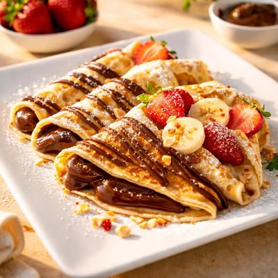 Crepes nutella