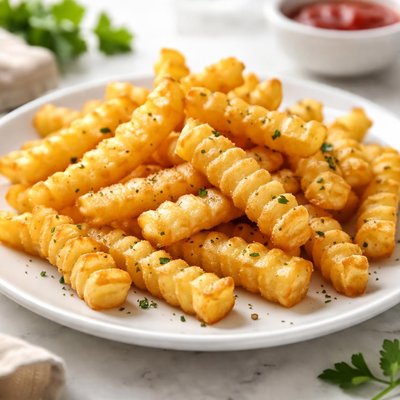 Crinkle fries