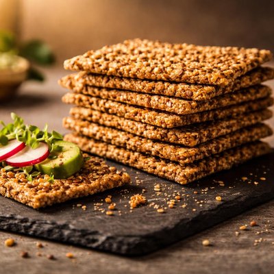 Crispbread quinoa