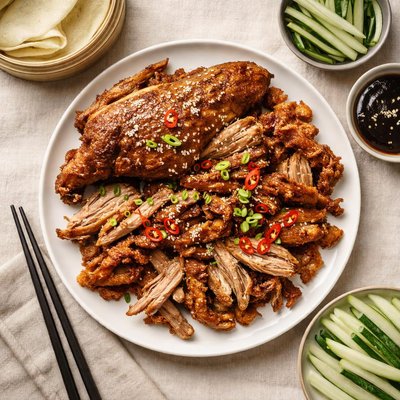 Crispy aromatic duck