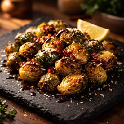Crispy brussel sprouts